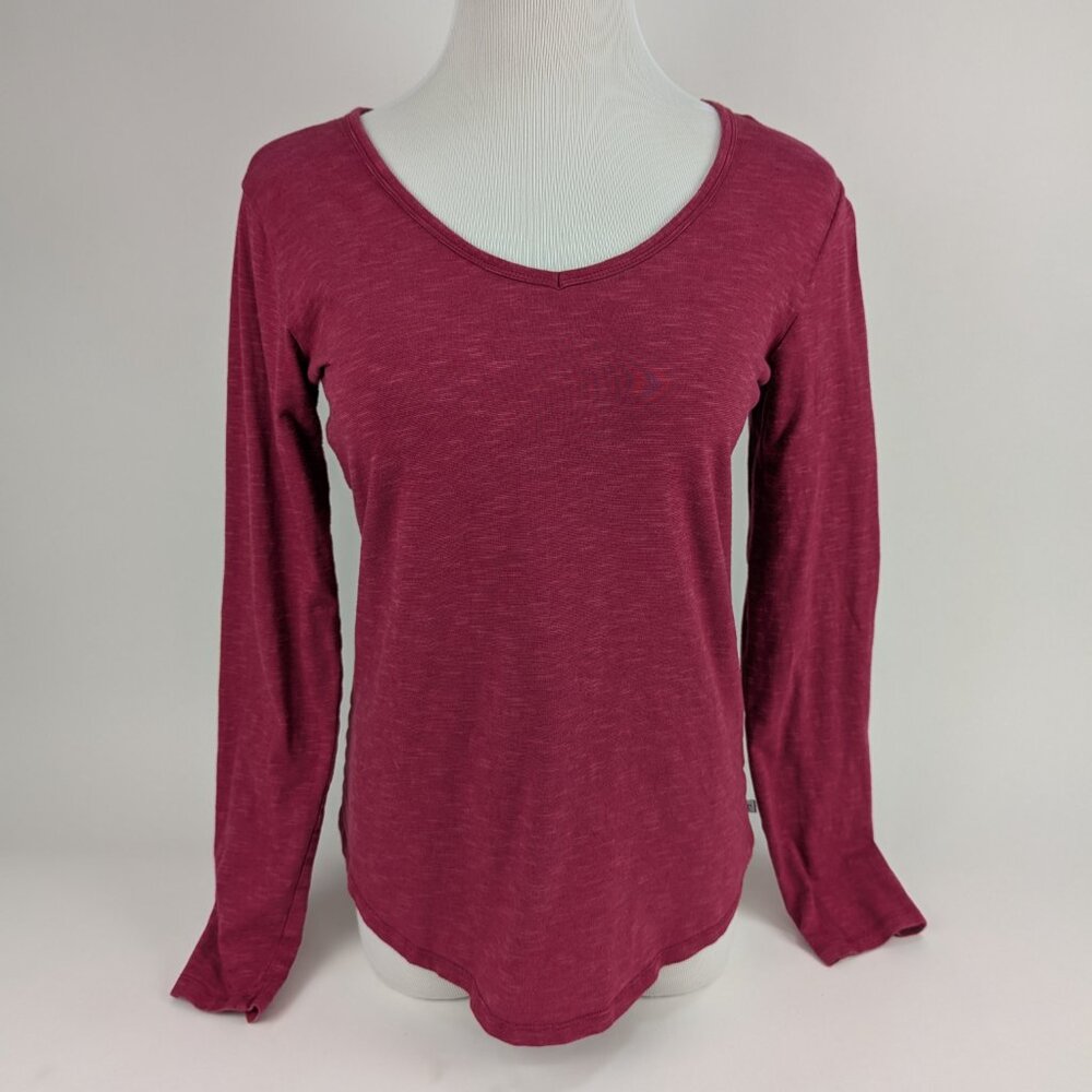 Toad and Co Marley Long Sleeve Tee - Raspberry